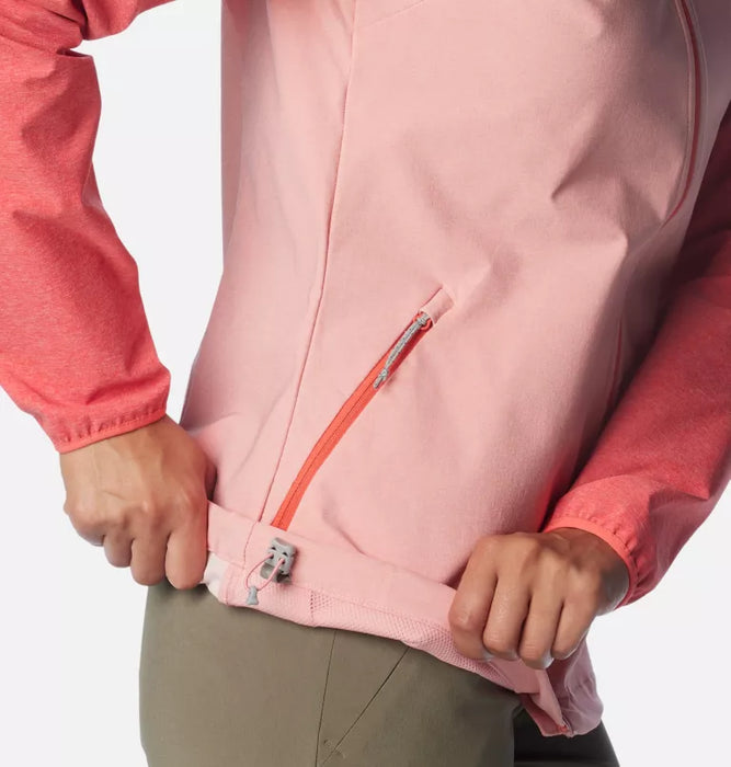 Columbia Canyon Softshell Jacket Salmon