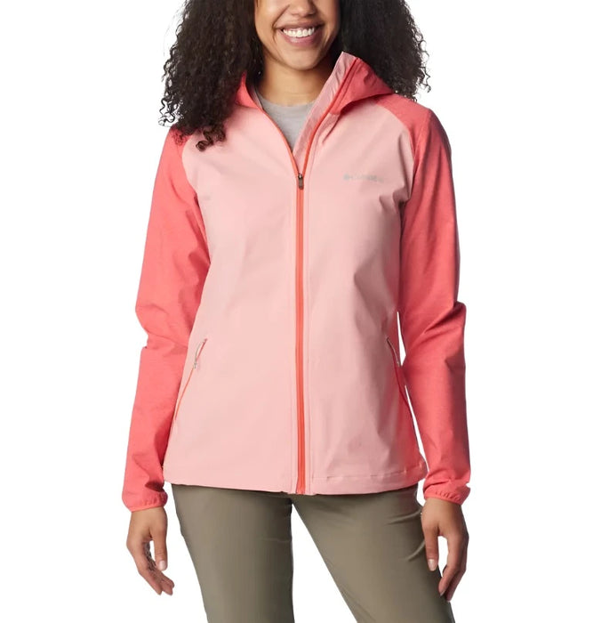 Columbia Canyon Softshell Jacket Salmon