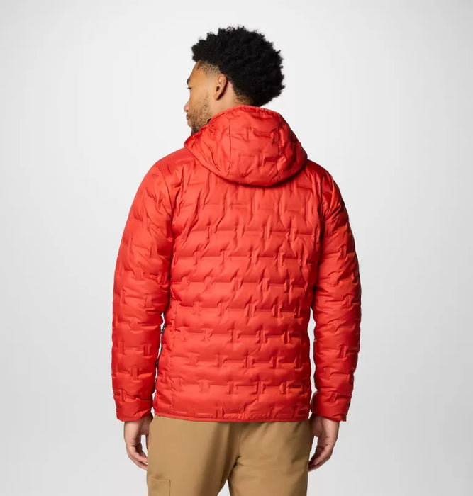 Columbia Men's Delta Ridge Down Hooded Jacket - Sail Red