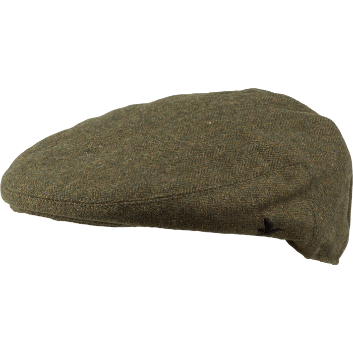 Seeland Hillside Sixpence Flat Cap - Moss Green