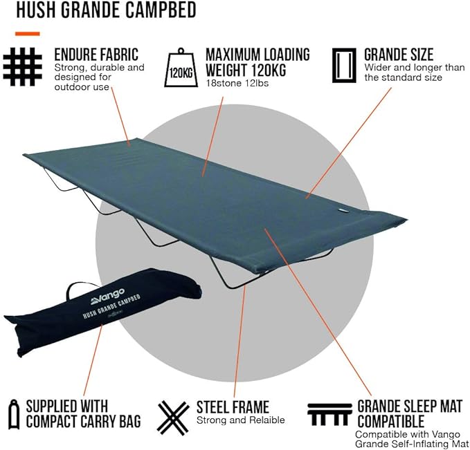 Vango Hush Grande Campbed Granite