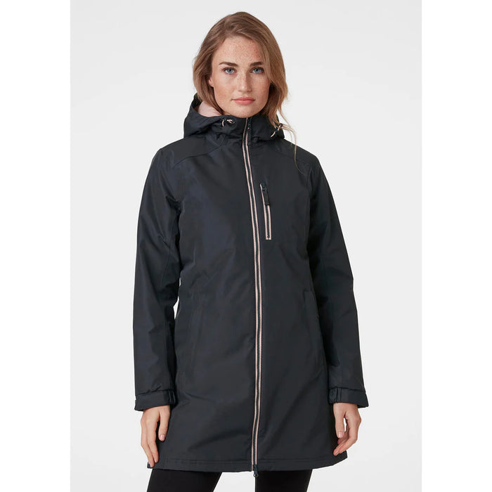 Helly Hansen Long  Winter Belfast Jacket - Ebony