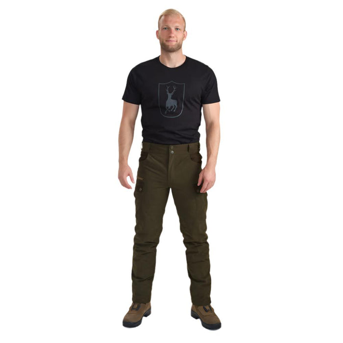 Deerhunter Eagle Trouser   Tarmac Green 3786