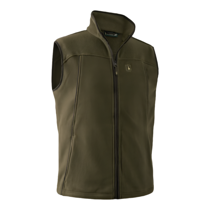 Deerhunter Eagle Fleece Waistcoat Tarmac Green 4783