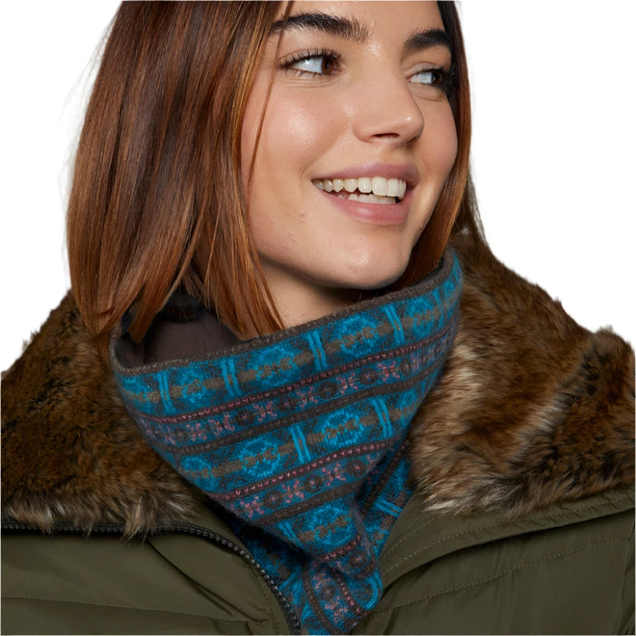 Toggi Exley Knitted Snood  Teal Mink