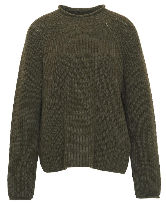 Barbour Willows High-Neck Jumper - Olive