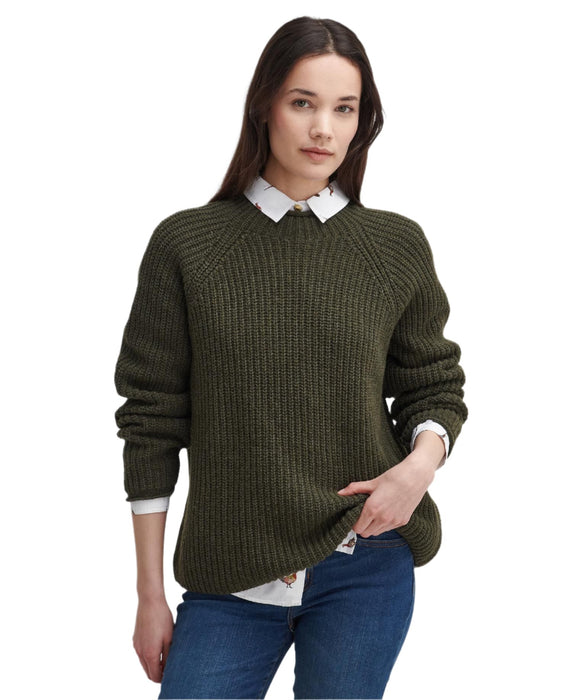 Barbour Willows High-Neck Jumper - Olive