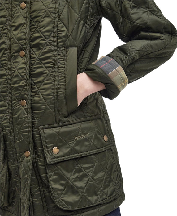 Barbour Beadnell Polarquilt Jacket - OLIVE