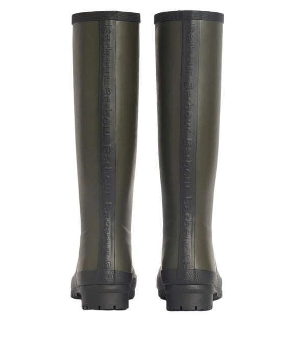 Barbour Abbey Wellington Boots - Olive