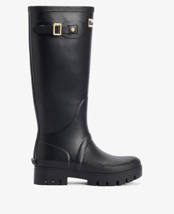 Barbour Snowdon Wellingtons Black Ladies