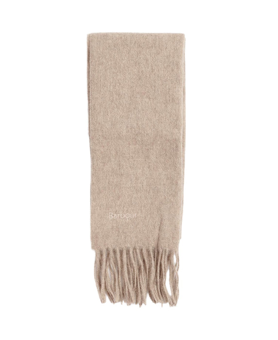 Barbour Lambswool Woven Scarf -  Oatmeal