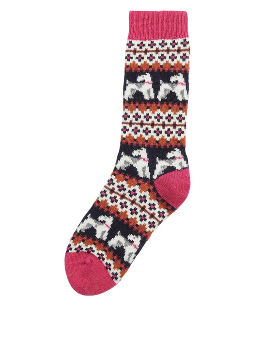 Barbour Terrier Fairisle Sock