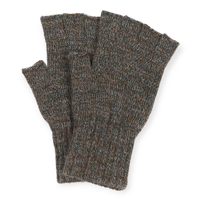 Barbour Fingerless Gloves - Olive