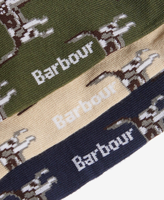 Barbour Dog Pointer Giftset - Forest