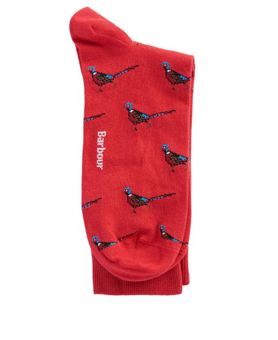 Barbour Mavin Socks - Red/Pheasant