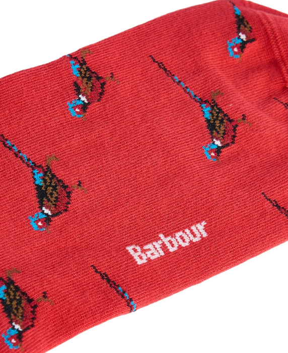 Barbour Mavin Socks - Red/Pheasant