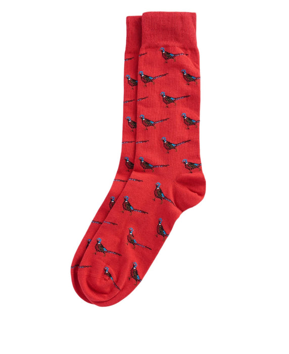 Barbour Mavin Socks - Red/Pheasant