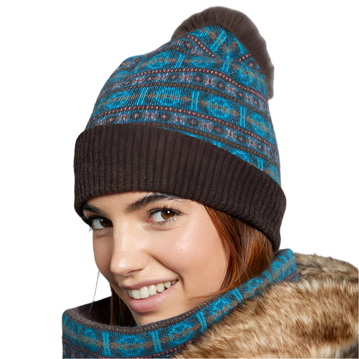 Toggi Maddox Knitted Hat   - Teal Mink