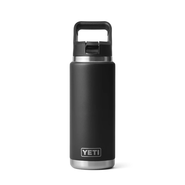 YETI Rambler Straw Bottle 26oz -Black