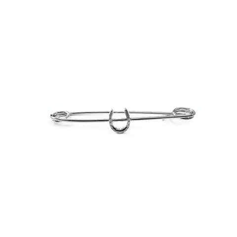 Equetech Traditional Horseshoe Stoc Pin