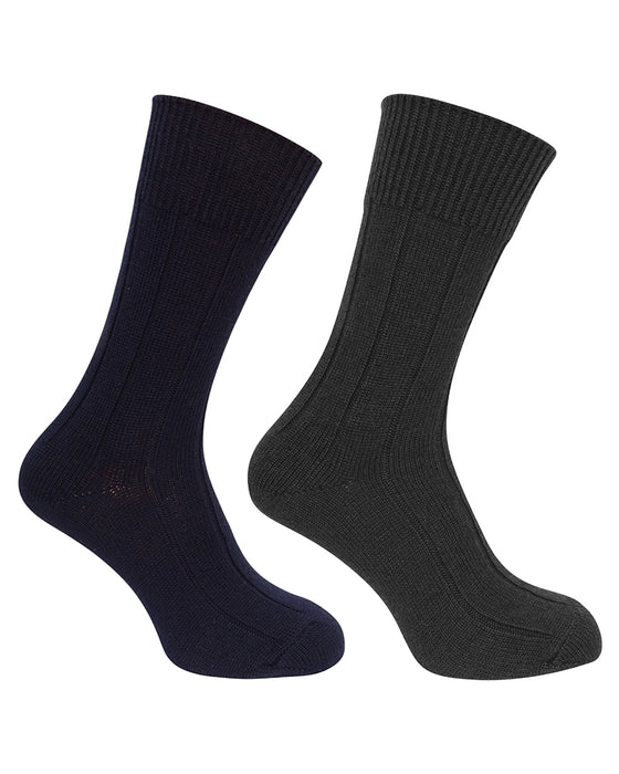 Hoggs Brogue Merino Sock Twin PK