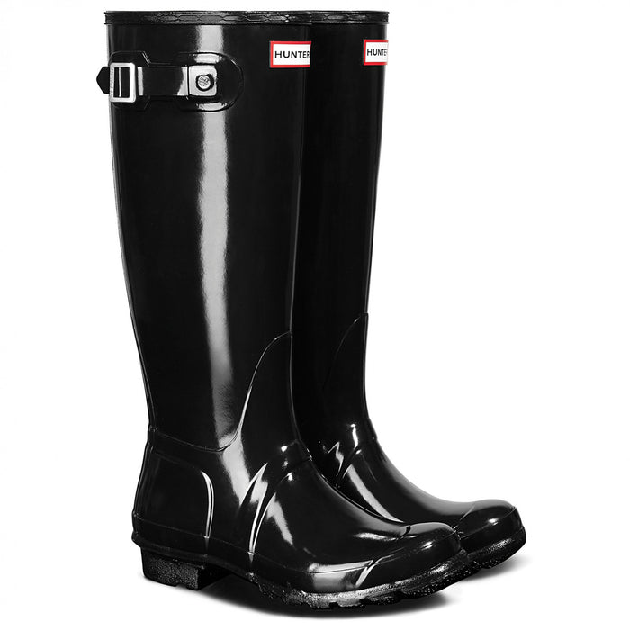 Hunter Original Tall Gloss - Black