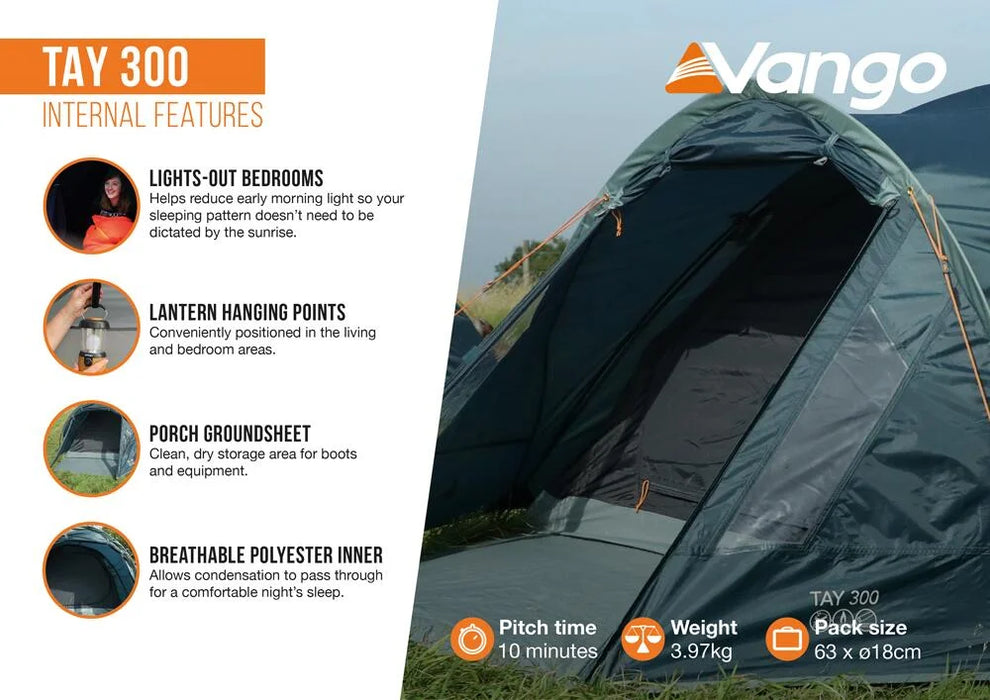 Vango Tay 300 3 Man Tent