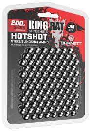 King Rat  Slingshot Steel Ammo Pk 200