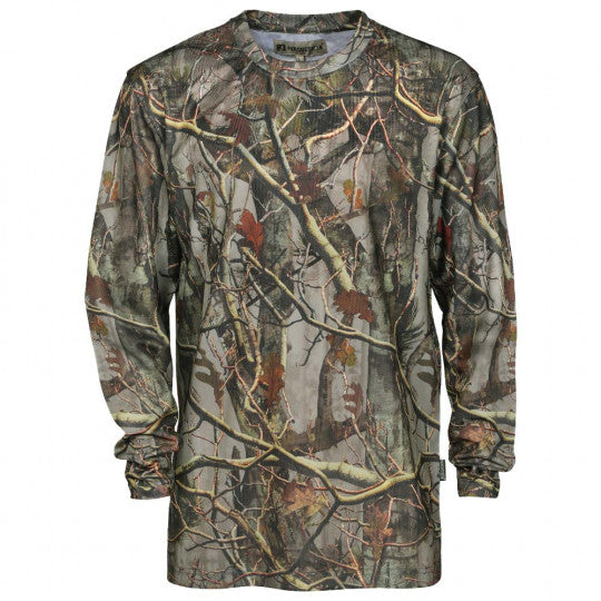 Percussion  Ghost Camo Forest Evo  Long Sleeve T Shirt  15162