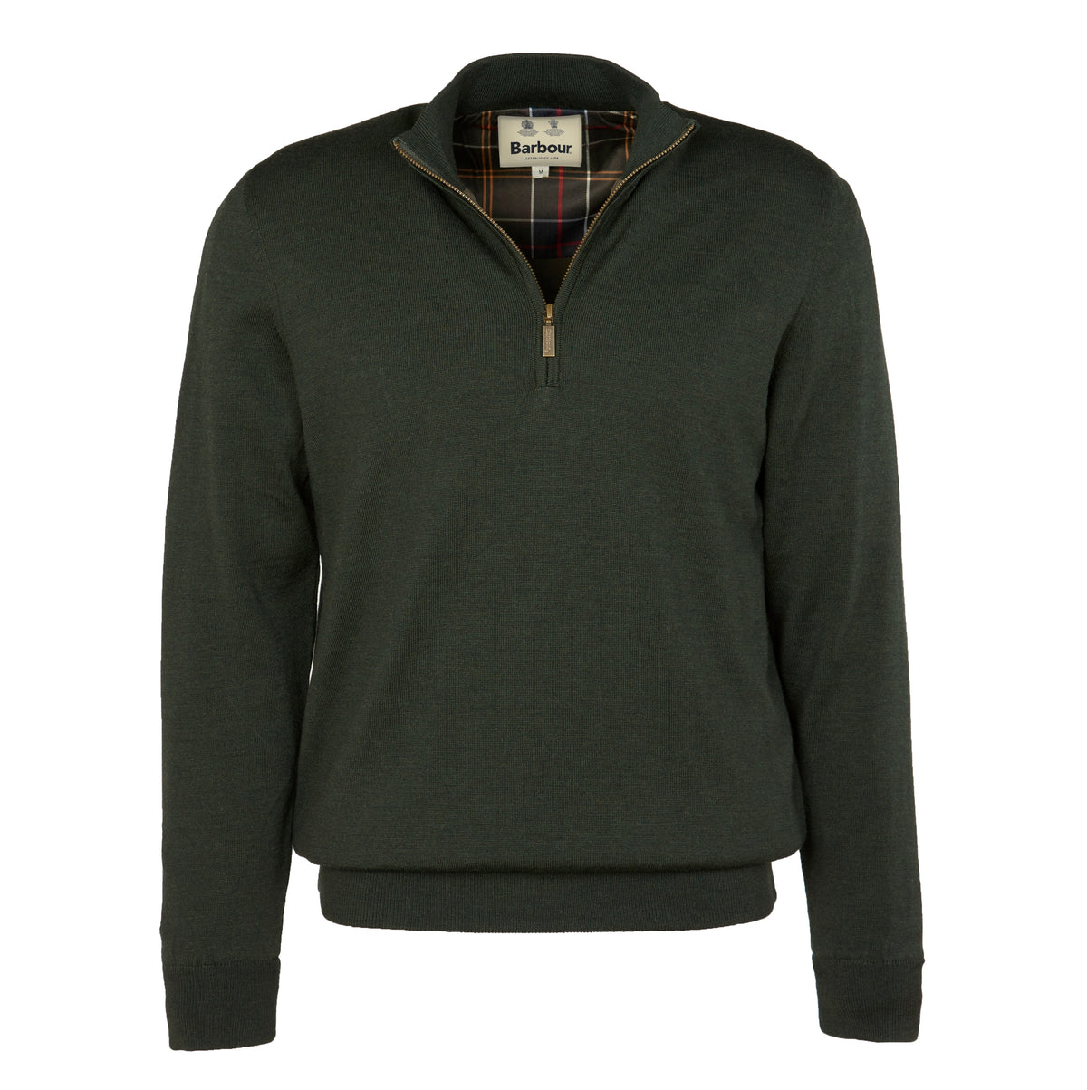 Barbour gamlin half zip sales jumper with waterproof lining